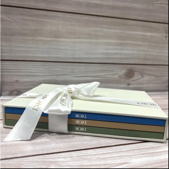 🌟Dior Notebook Set of 3 Christian Dior Journal Notebook Rare - Picture 1 of 4